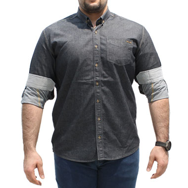 پیراهن جین سایز بزرگ کد محصول JINE011